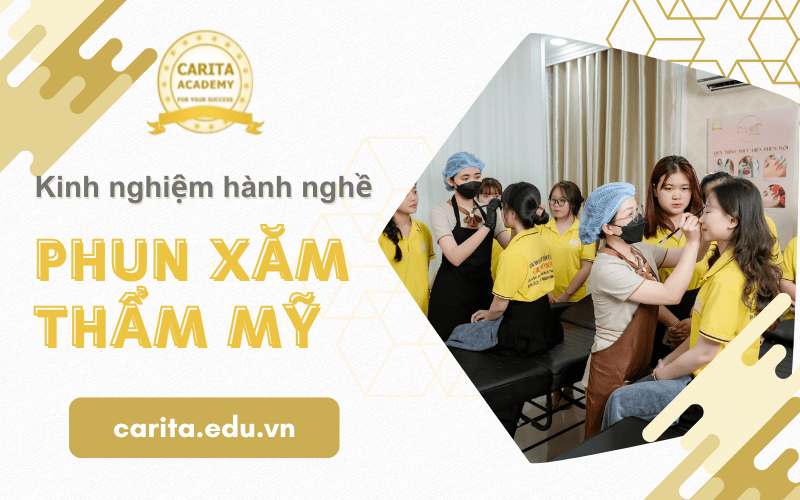 nghề phun xăm thẩm mỹ