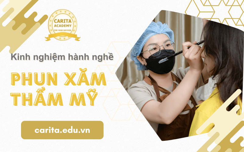 nghề phun xăm thẩm mỹ