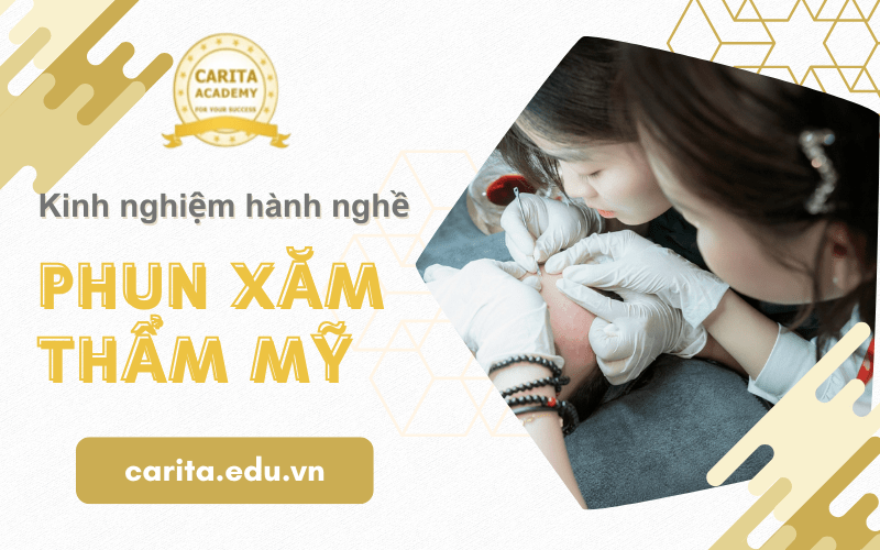 nghề phun xăm thẩm mỹ