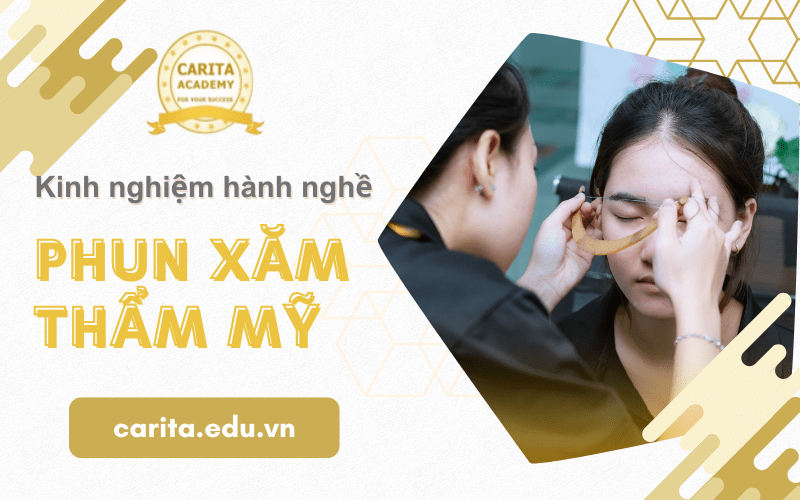 nghề phun xăm thẩm mỹ