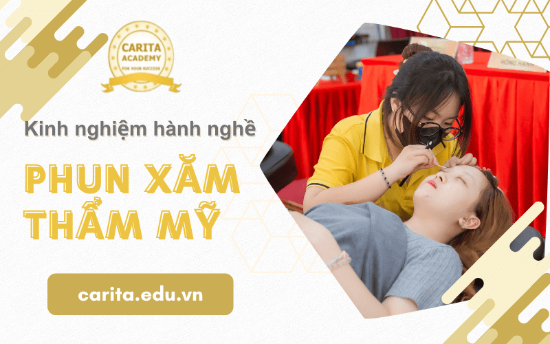 nghề phun xăm thẩm mỹ