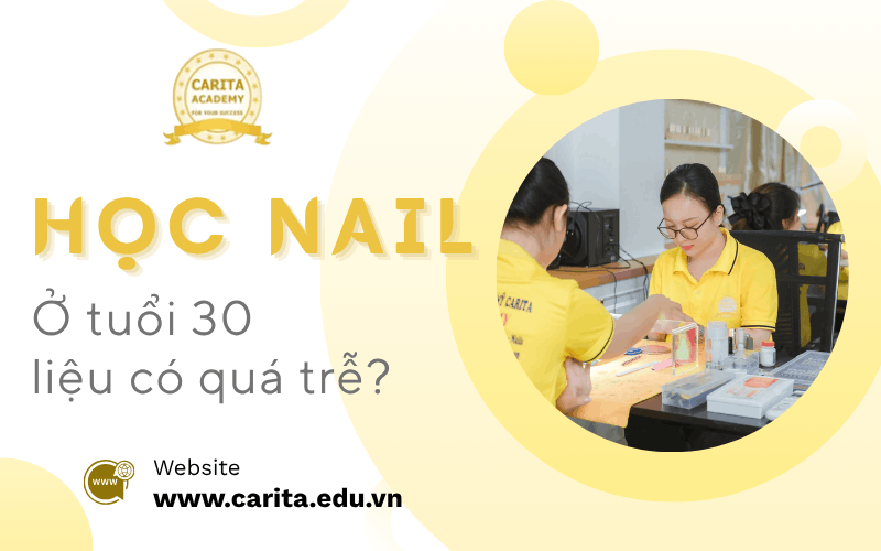 học nail