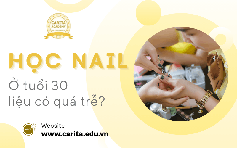 học nail