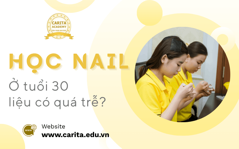 học nail