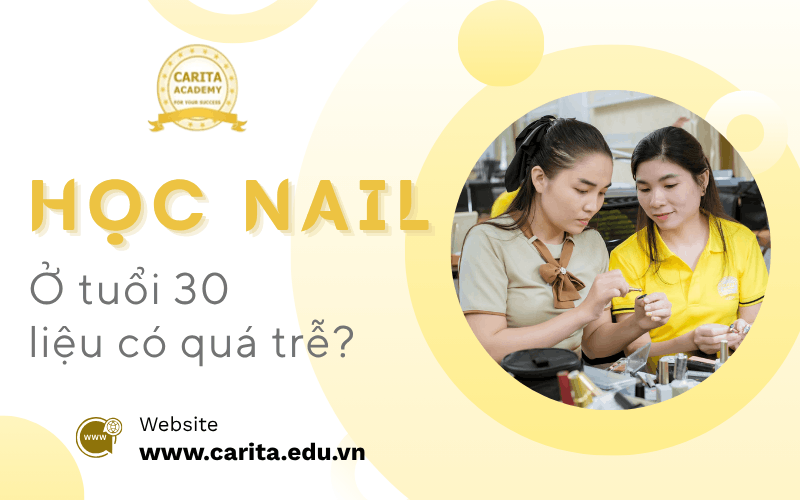 học nail