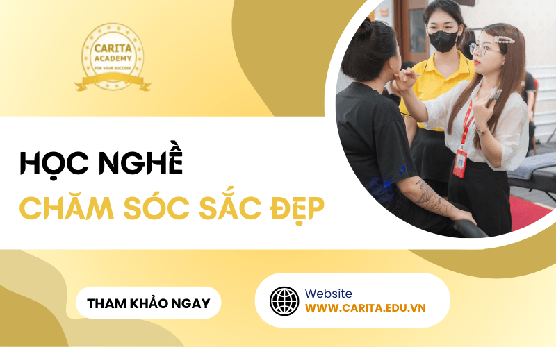 học nghề chăm sóc sắc đẹp