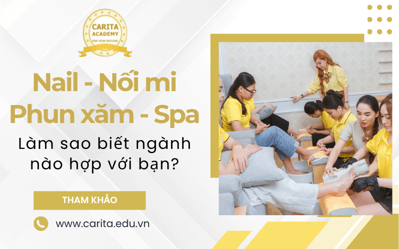 học nghề thẩm mỹ