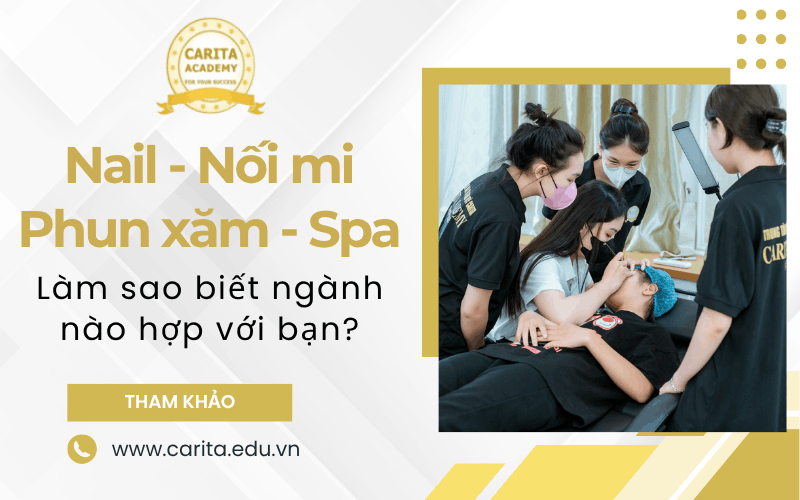 học nghề thẩm mỹ