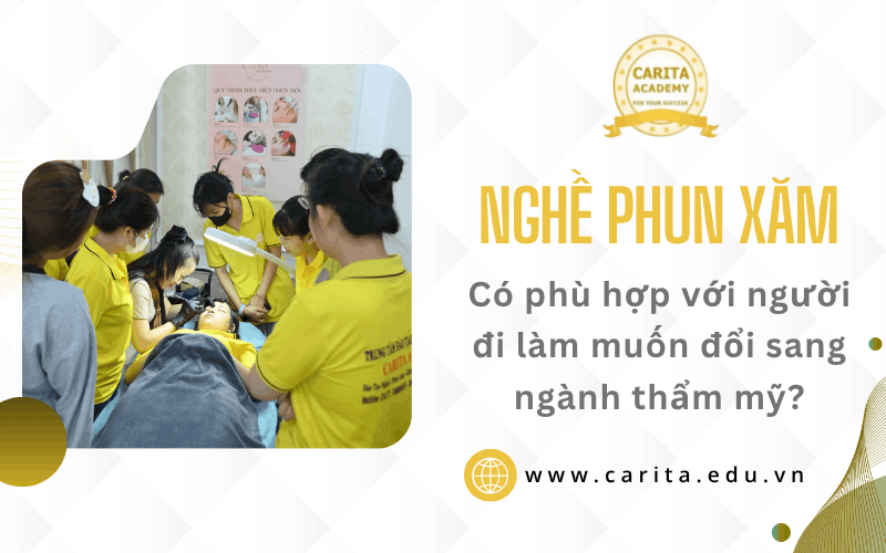 nghề phun xăm