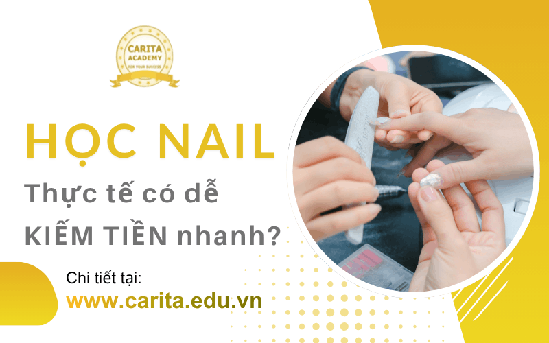 học nail