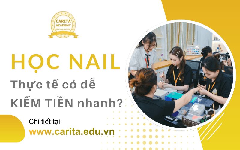 học nail