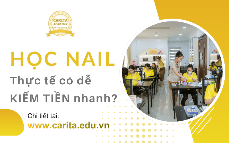 học nail