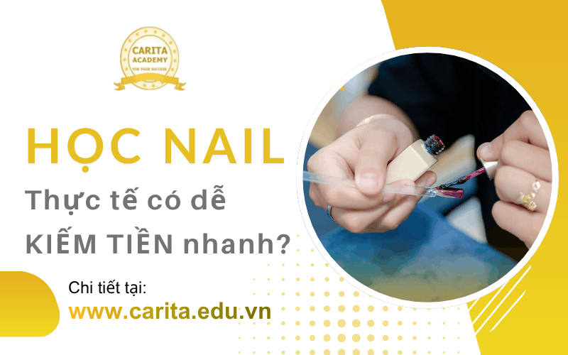 học nail