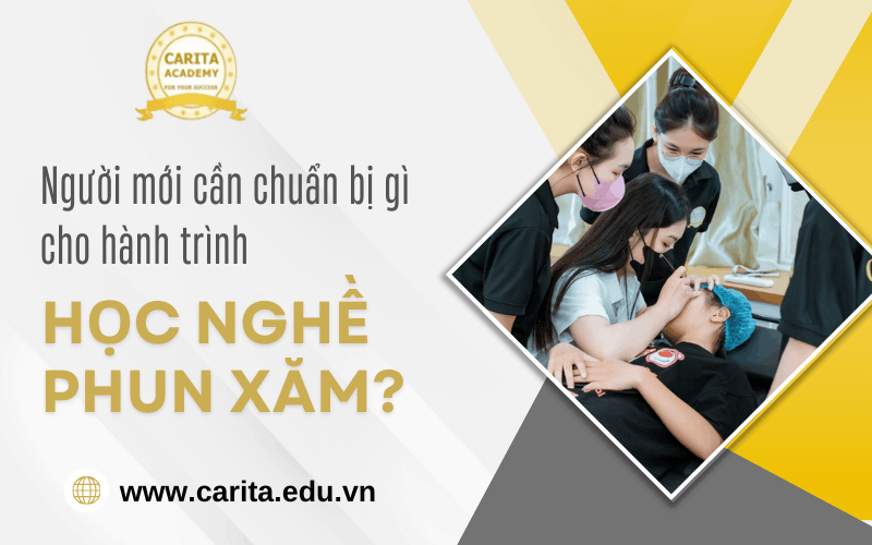 học nghề phun xăm