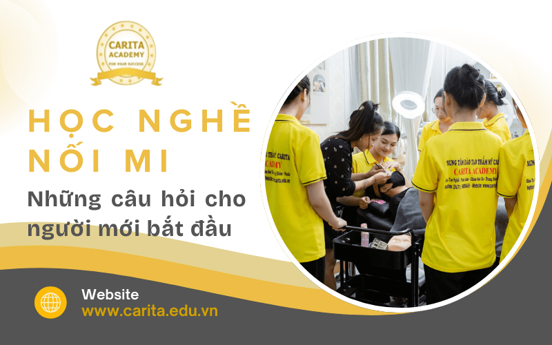 học nghề nối mi