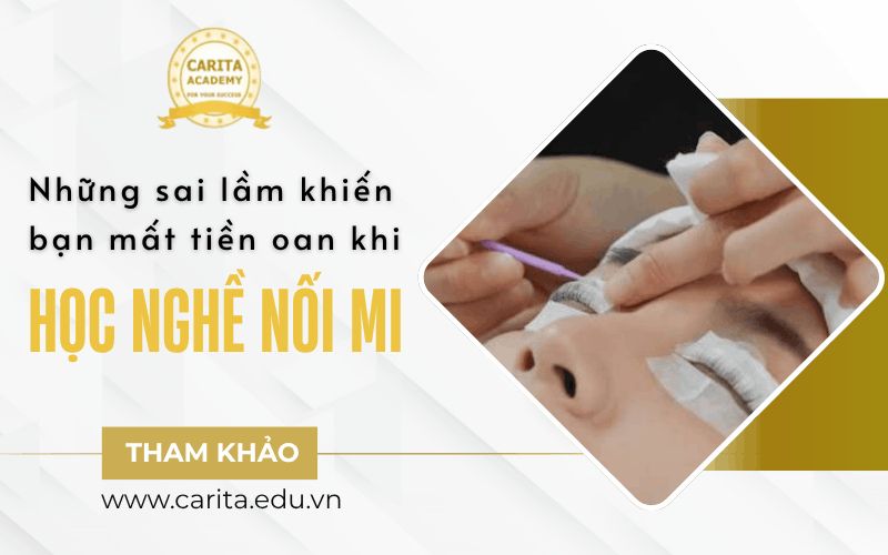 học nghề nối mi