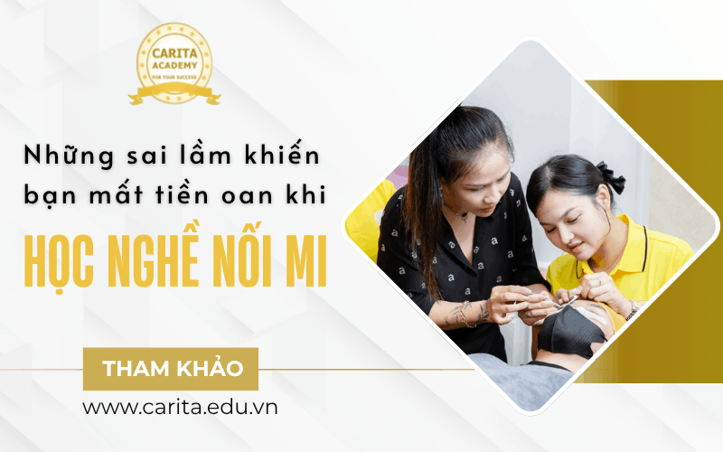 học nghề nối mi