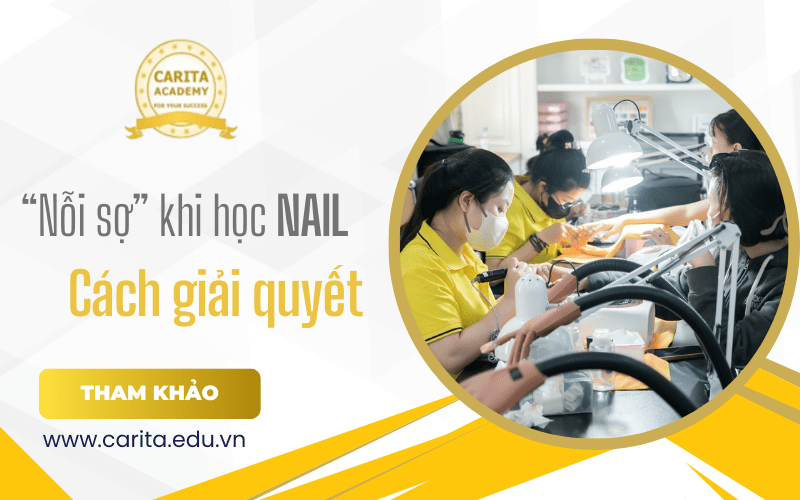 học nail