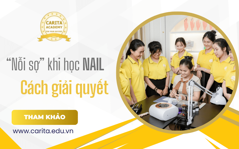 học nail