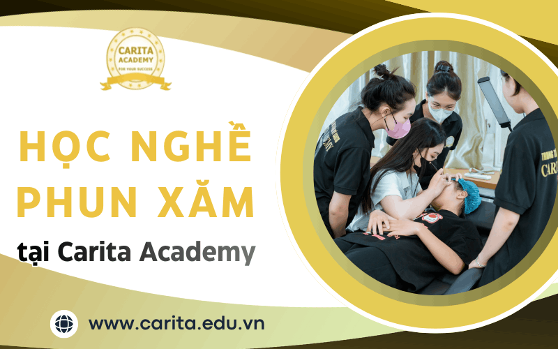 học nghề phun xăm
