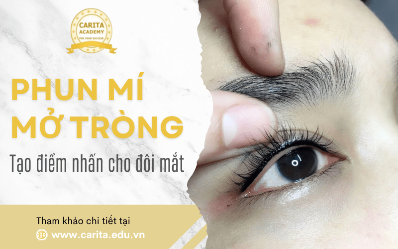 phun mí mở tròng