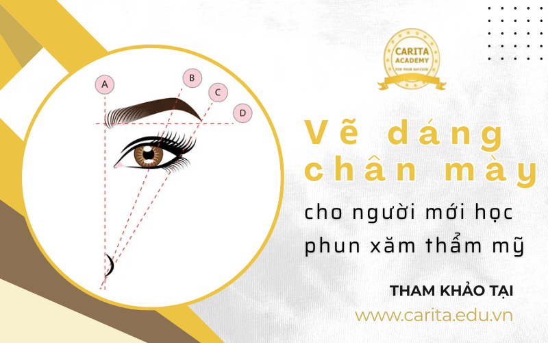 vẽ dáng chân mày