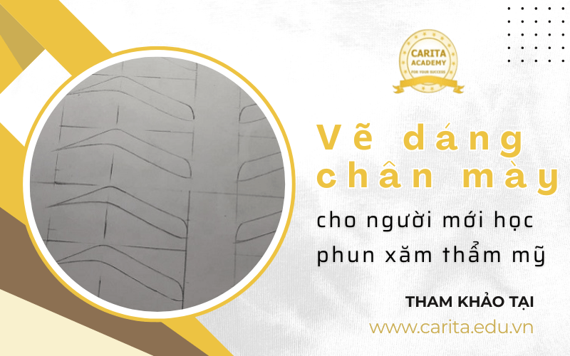 vẽ dáng chân mày