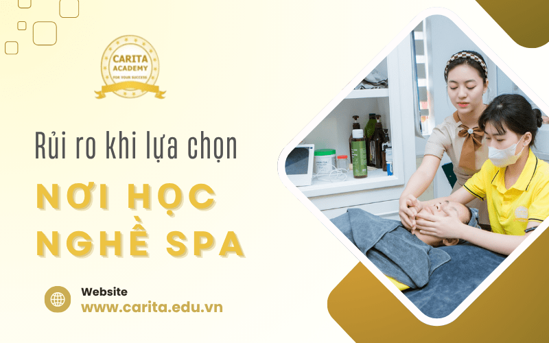 nơi học nghề spa
