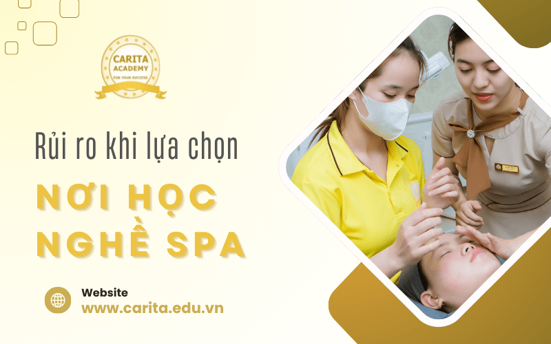 nơi học nghề spa