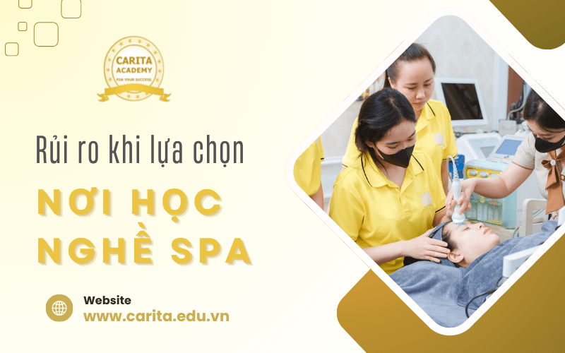 nơi học nghề spa