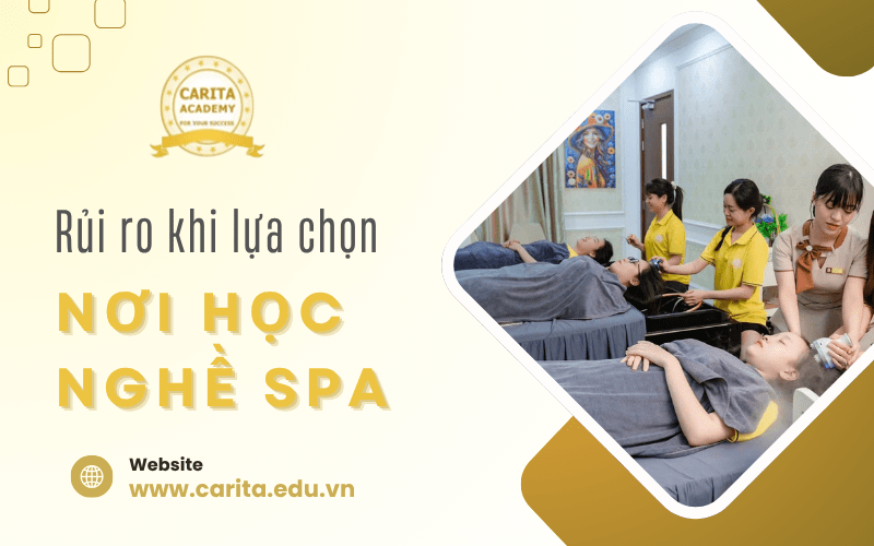 nơi học nghề spa