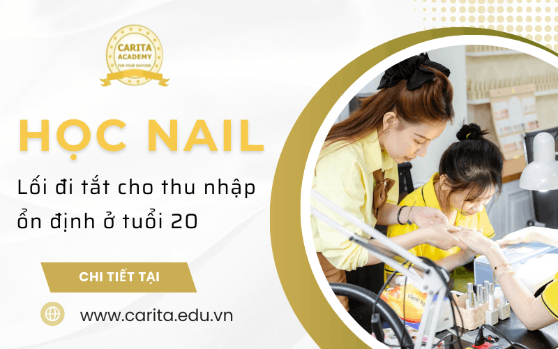 học nail