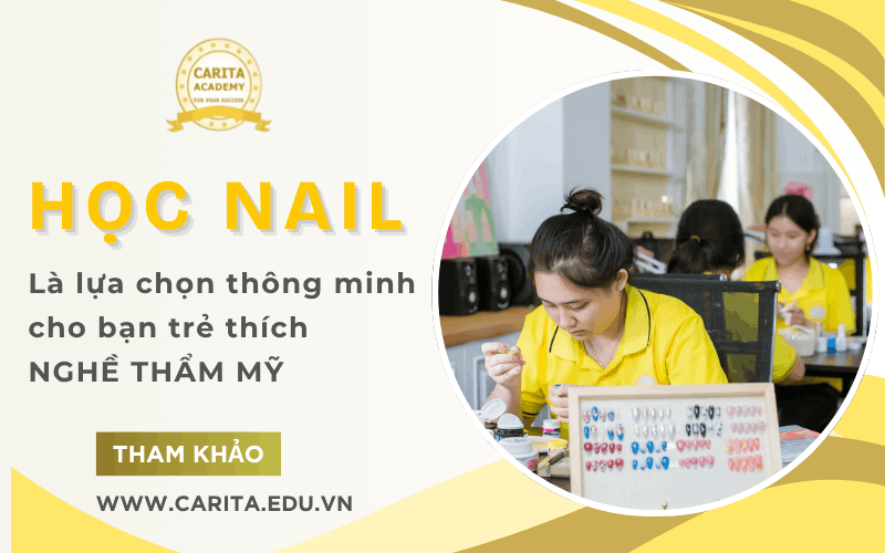 học nail