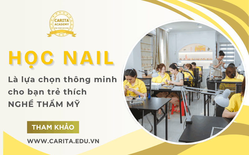 học nail