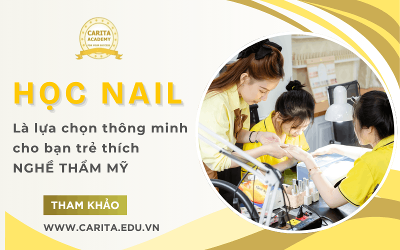 học nail