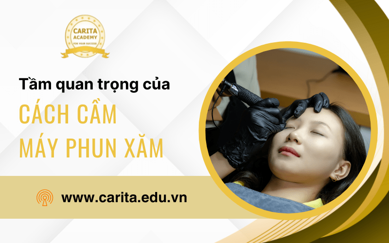 cầm máy phun xăm