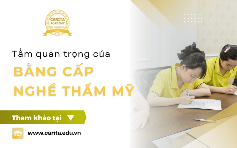bằng cấp nghề thẩm mỹ