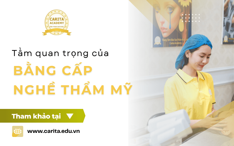 bằng cấp nghề thẩm mỹ