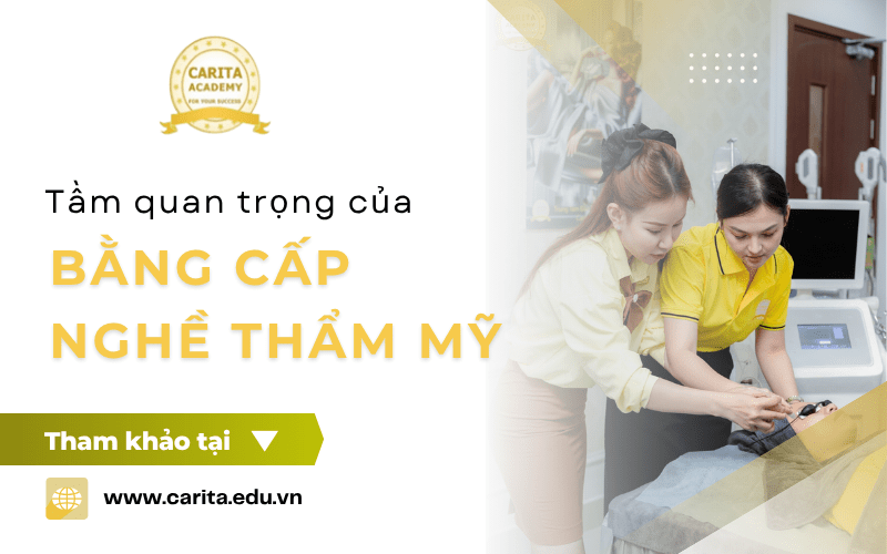 bằng cấp nghề thẩm mỹ