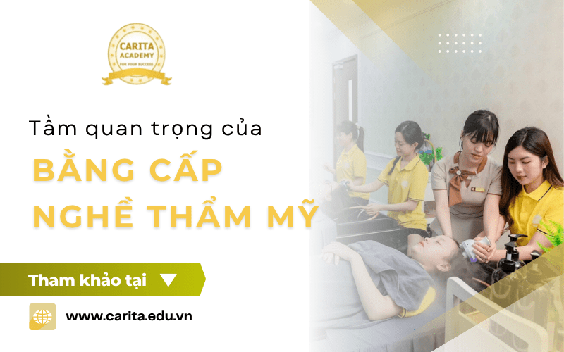 bằng cấp nghề thẩm mỹ