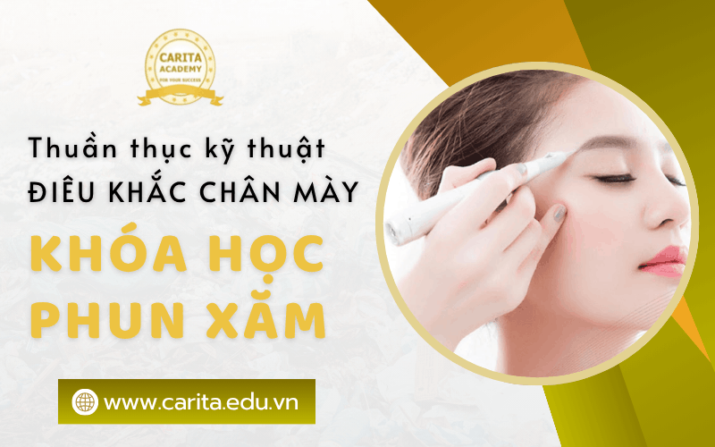 điêu khắc chân mày