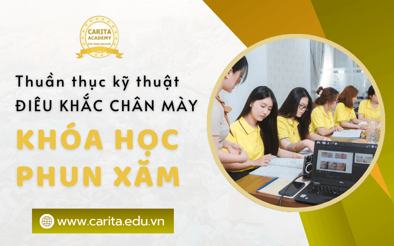 điêu khắc chân mày