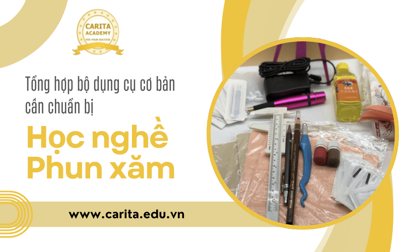 dụng cụ phun xăm