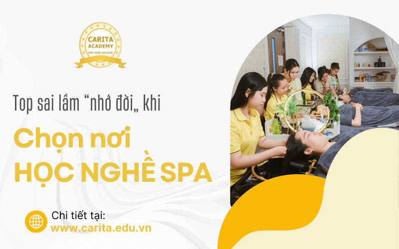 học nghề spa