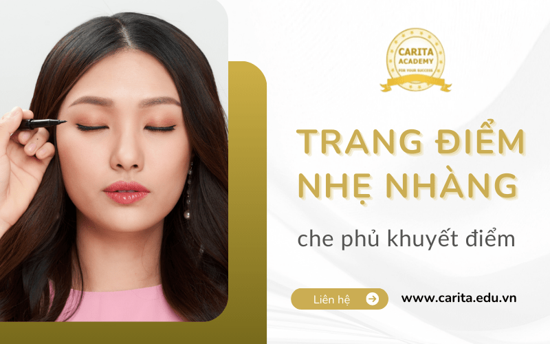 trang điểm nhẹ nhàng