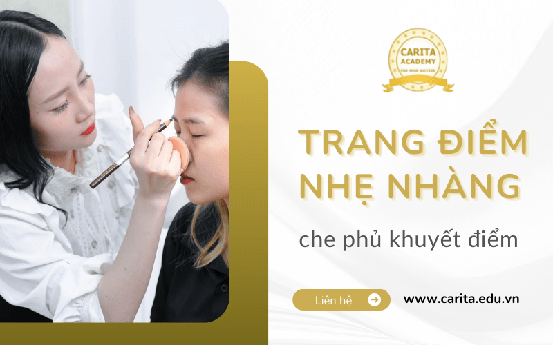 trang điểm nhẹ nhàng