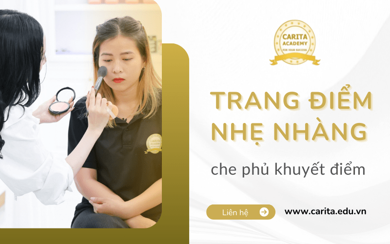 trang điểm nhẹ nhàng