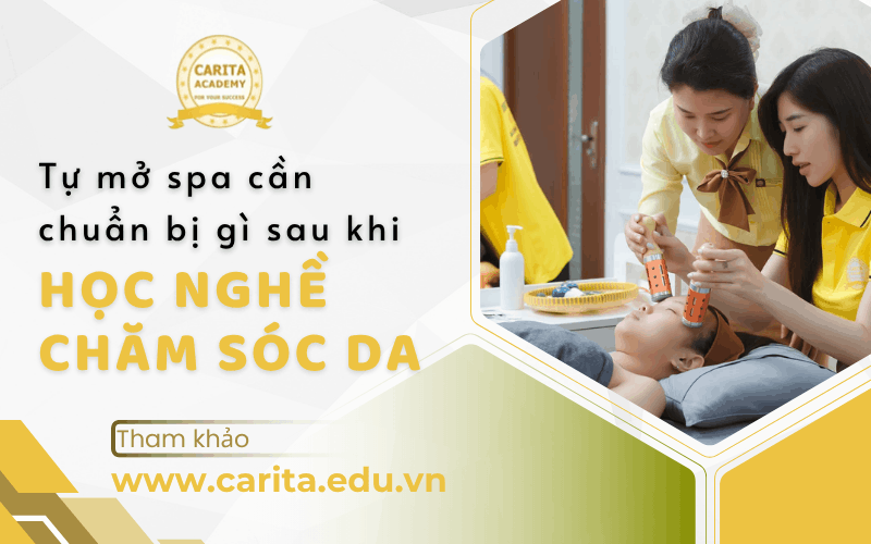 học nghề spa