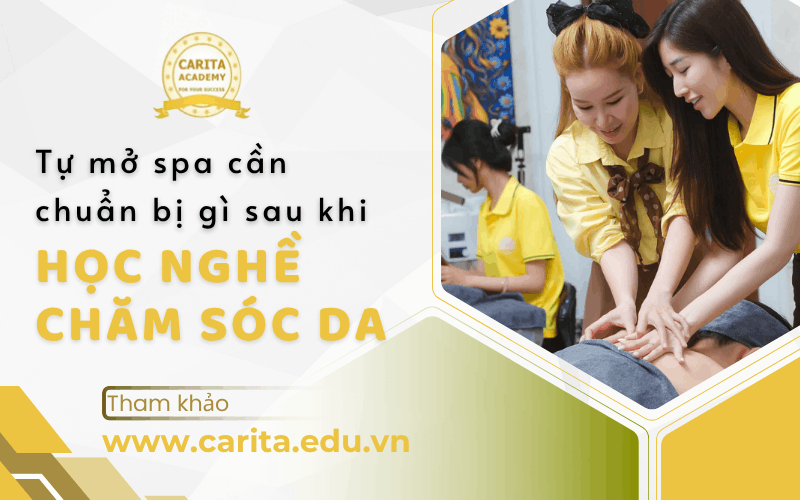 học nghề spa