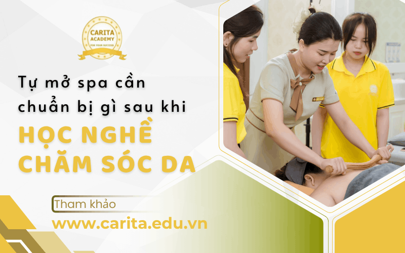 học nghề spa